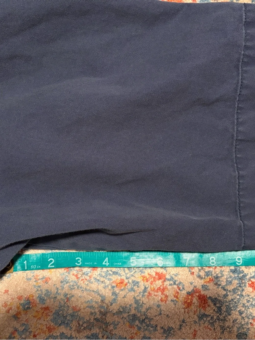 J.Crew Rivington blue cotton shorts